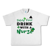 Lunar Rock Safety First Drink With A Nurse Urban Heavy Tee - Bettercallsaul
