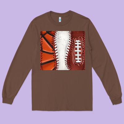 Baseball And Basketball And Football Tumbler Tbs Long Sleeve Tee Designed By Tumblerdesignbyshophia