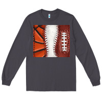 Smoke baseball and basketball and football tumbler tbs Long Sleeve Tee - TumblerDesignByShophia