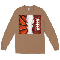 Toasted Coconut baseball and basketball and football tumbler tbs Long Sleeve Tee - TumblerDesignByShophia
