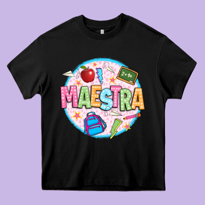 Maestra Heavy Core Tee Designed By Jahusdesignshop