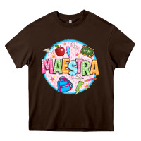 Chocolate Brown maestra Heavy Core Tee - JahusDesignShop