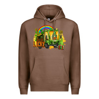 Chestnut lucky gnomes truck St. Patrick's Day Premium Hoodie - FaDigitalArtStudio