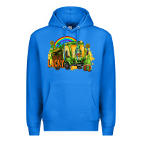 True Royal lucky gnomes truck St. Patrick's Day Premium Hoodie - FaDigitalArtStudio