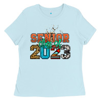 Baby Blue senior class of 2023 Ladies Tee - NancyCooperArtShop
