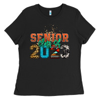 Black senior class of 2023 Ladies Tee - NancyCooperArtShop