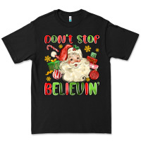 Black don't stop believin' Premium Tee - MaliasSmallBusiness