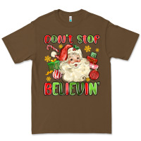 Cacao don't stop believin' Premium Tee - MaliasSmallBusiness