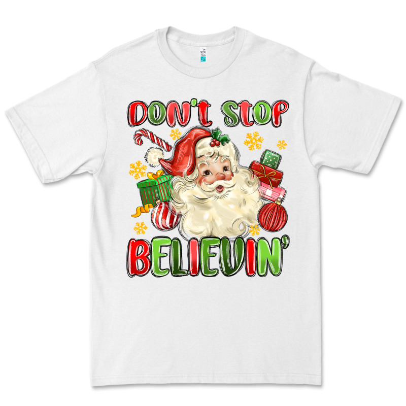 Don't Stop Believin' Premium Tee by MaliasSmallBusiness | Teevron