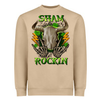 Sham Rockin St. Patrick's Day Heavyweight Sweatshirt | Teevron