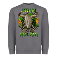Storm Sham rockin St. Patrick's Day Heavyweight Sweatshirt - CowGirlArtShop