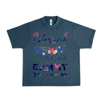 Midnight Navy Blessed To Be Called Gammy Urban Heavy Tee - Bettercallsaul