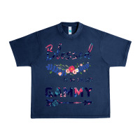 Navy Blessed To Be Called Gammy Urban Heavy Tee - Bettercallsaul