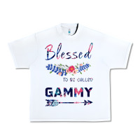 White Blessed To Be Called Gammy Urban Heavy Tee - Bettercallsaul