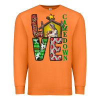 Carrot Love Come Down Premium Sweatshirt - CowhideDigitalArt