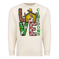 Sandshell Love Come Down Premium Sweatshirt - CowhideDigitalArt