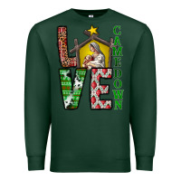 Sports Green Love Come Down Premium Sweatshirt - CowhideDigitalArt