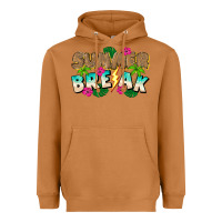 Meerkat Summer Break Heavyweight Hoodie - CowhideDigitalArt