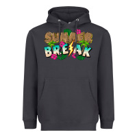 Smoke Summer Break Heavyweight Hoodie - CowhideDigitalArt