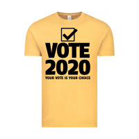 Vintage Mustard USA 2020 President Trump Biden election Vintage Tee - Bettercallsaul