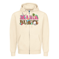 Sandshell Western Mama Bunny Zipper Hoodie - BundleAndBundleShop