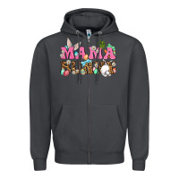 Smoke Western Mama Bunny Zipper Hoodie - BundleAndBundleShop