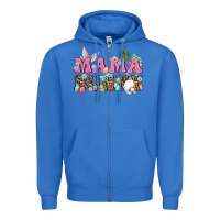 True Royal Western Mama Bunny Zipper Hoodie - BundleAndBundleShop