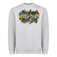 Heather Grey Rodeo mom mother's day Heavyweight Sweatshirt - HowdyJamesFarm