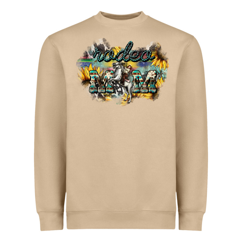 Rodeo Mom Mother's Day Heavyweight Sweatshirt by HowdyJamesFarm | Teevron