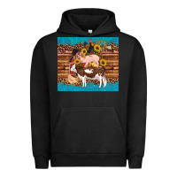 Pigment Black western farm cow pig rooster chick farm chicken barn Urban Hoodie - Artiststas