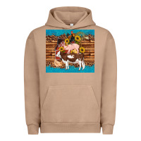 Pigment Burro western farm cow pig rooster chick farm chicken barn Urban Hoodie - Artiststas