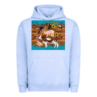 Pigment Grape Ice western farm cow pig rooster chick farm chicken barn Urban Hoodie - Artiststas