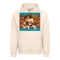 Sandshell western farm cow pig rooster chick farm chicken barn Urban Hoodie - Artiststas