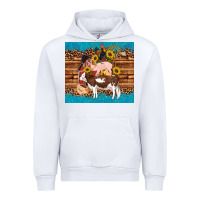 White western farm cow pig rooster chick farm chicken barn Urban Hoodie - Artiststas