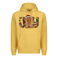 Antique Gold toy poodle christmas joy Premium Hoodie - RanaPortraitStore