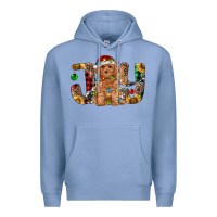 Colony Blue toy poodle christmas joy Premium Hoodie - RanaPortraitStore