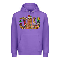 Purple toy poodle christmas joy Premium Hoodie - RanaPortraitStore