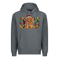 Rock toy poodle christmas joy Premium Hoodie - RanaPortraitStore
