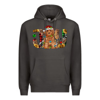 Smoke toy poodle christmas joy Premium Hoodie - RanaPortraitStore