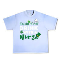 Grape Ice Safety First Drink With A Nurse Urban Heavy Tee - Bettercallsaul