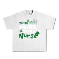 Lunar Rock Safety First Drink With A Nurse Urban Heavy Tee - Bettercallsaul