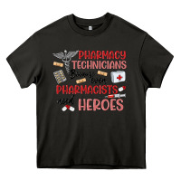 Asphalt pharmacy technicians Heavy Core Tee - MaliasSmallBusiness