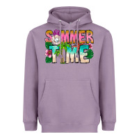 Lavender Summer Time Heavyweight Hoodie - CowhideDigitalArt