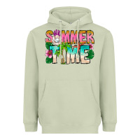 Matcha Summer Time Heavyweight Hoodie - CowhideDigitalArt