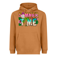 Meerkat Summer Time Heavyweight Hoodie - CowhideDigitalArt