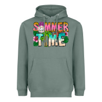 Sage Summer Time Heavyweight Hoodie - CowhideDigitalArt