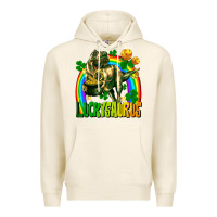 Tofu luckysaurus St. Patricks Day Premium Hoodie - FaDigitalArtStudio