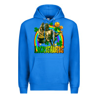 True Royal luckysaurus St. Patricks Day Premium Hoodie - FaDigitalArtStudio