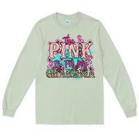 The Pink Is For My Grandma Cancer Awareness Long Sleeve Tee | Teevron