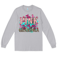 Moon Dust The pink is for my Grandma Cancer Awareness Long Sleeve Tee - HowdyJamesFarm